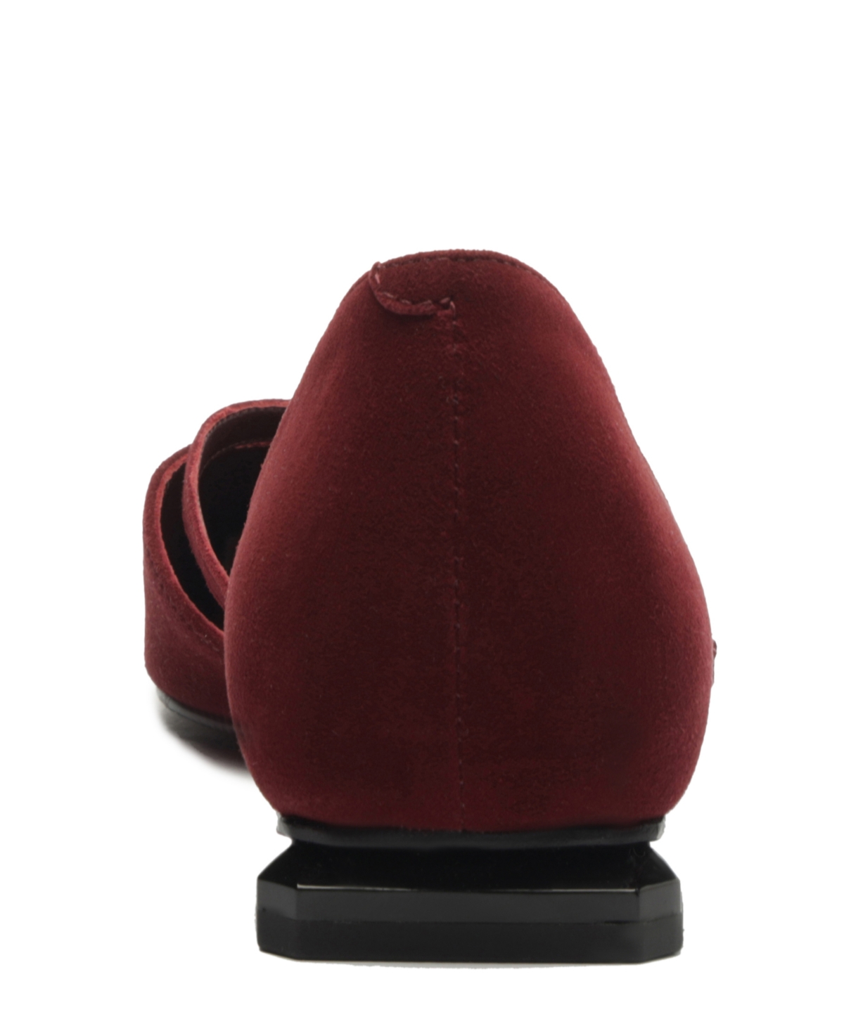 Shop Schutz Women's Rue Buckle Pointed Toe Flats In Red
