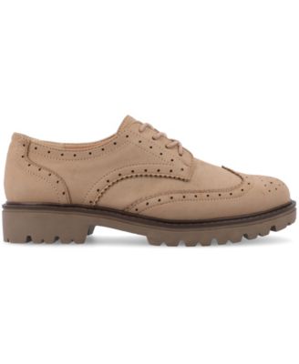 Women's Claudiya Lug Sole Lace Up Oxford Loafers