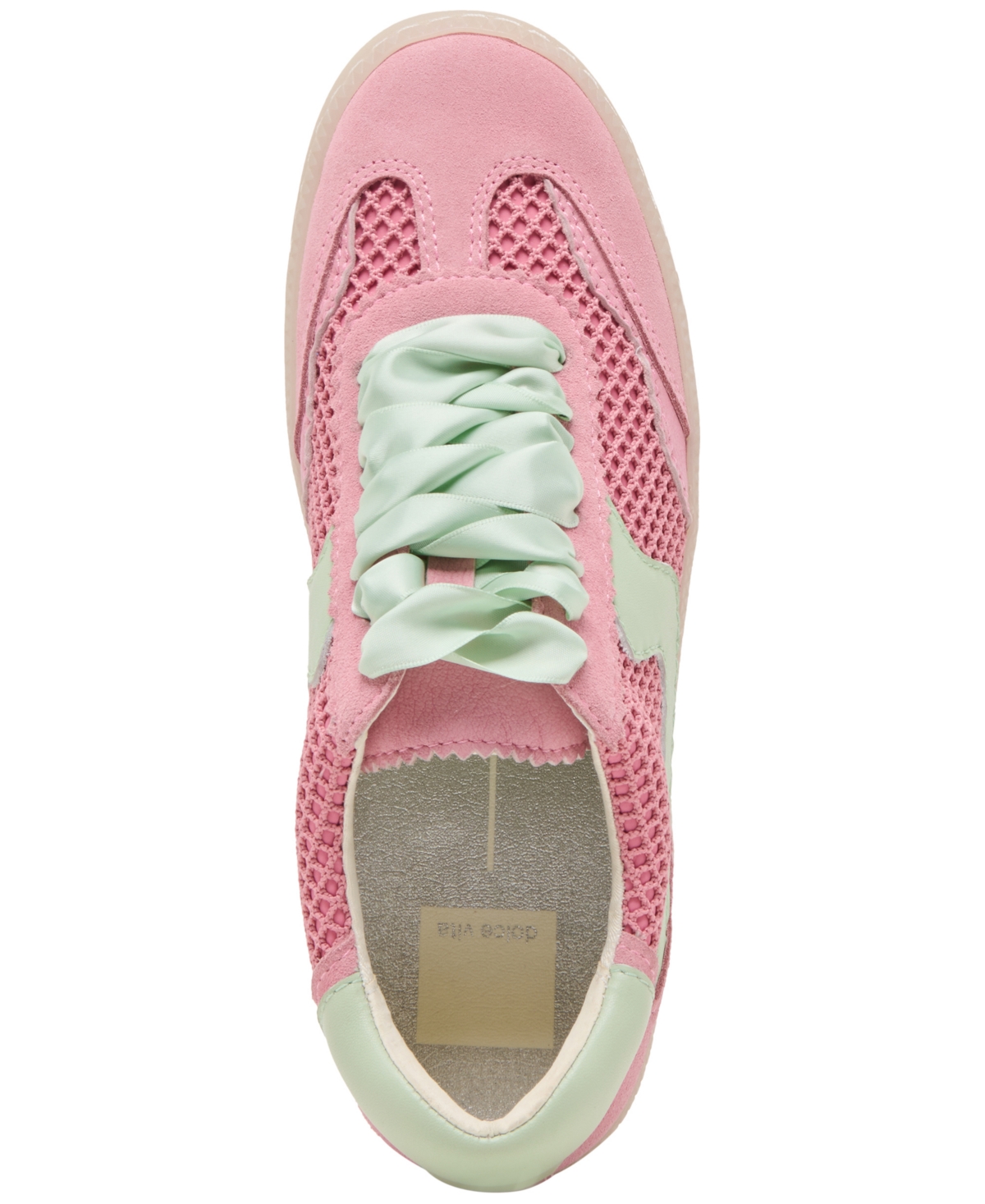Dolce Vita Notice Mesh Sneaker In Rose Multi Mesh