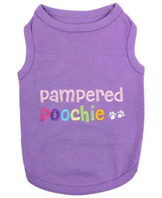 Pampered Poochie Dog T Shirt