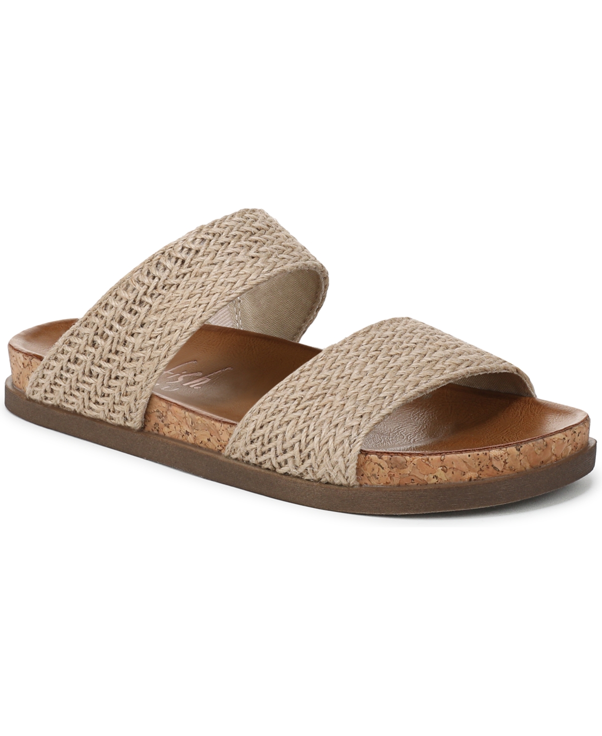 BLOWFISH MALIBU WOMEN'S LEAH OPEN ROUND TOE SLIDE PLATFORM SANDALS 