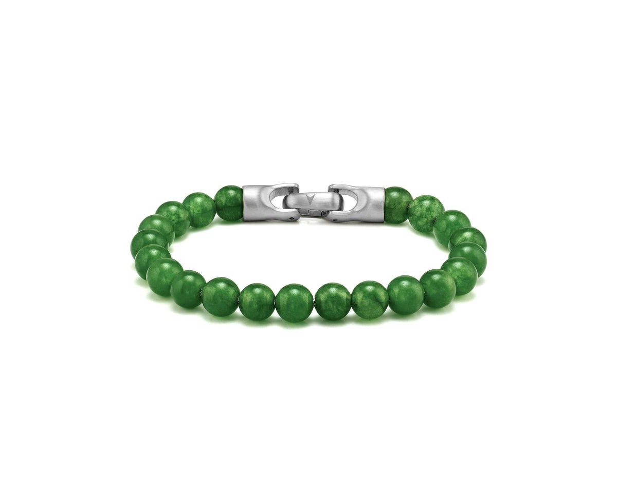 Bead Bracelet 8MM - Green onyx
