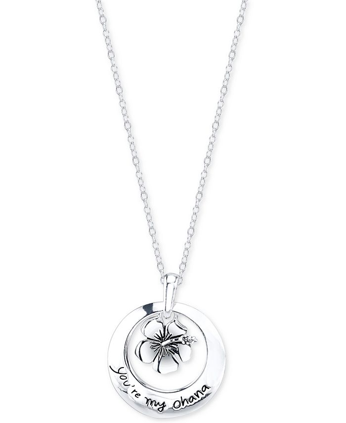 Lilo and stitch ohana necklace deals