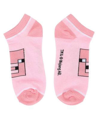 Women's Character Heads 5-Pair Ankle Socks