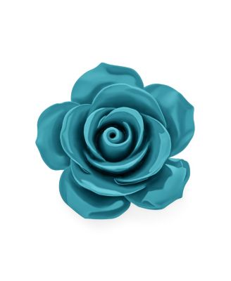 Romantic Floral Blooming 3D Carved Brooche Pin in