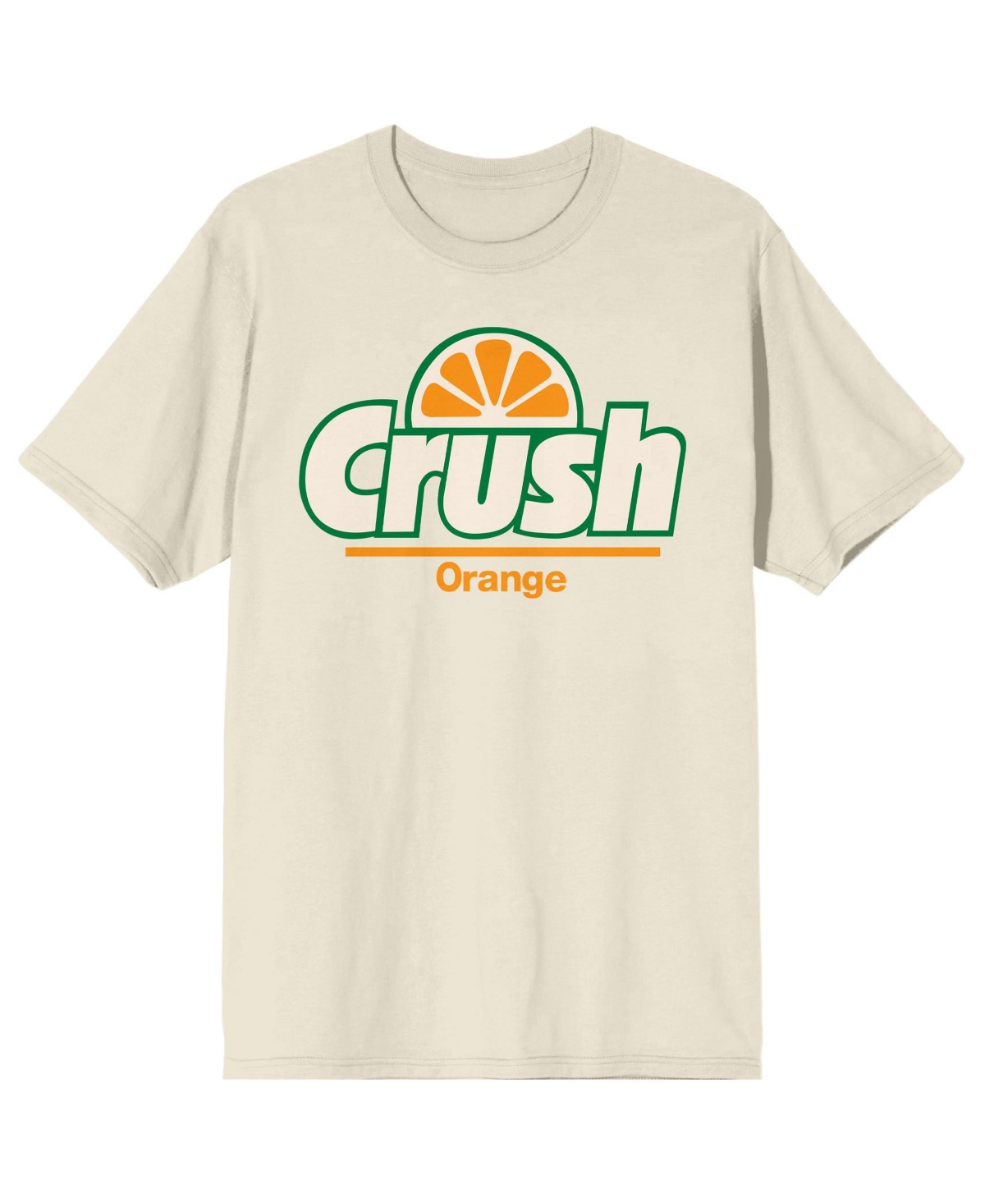 Men's Classic Logo Natural Short Sleeve Tee-Medium - Off-white
