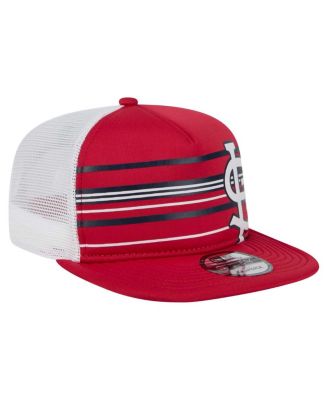 Men's Red St. Louis Cardinals 9FIFTY A-Frame Trucker Snapback Hat