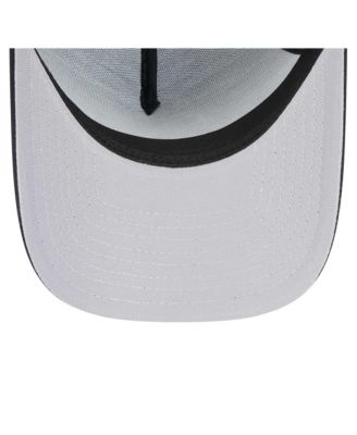 Men's Black Washington Nationals 9FORTY A-Frame Adjustable Hat