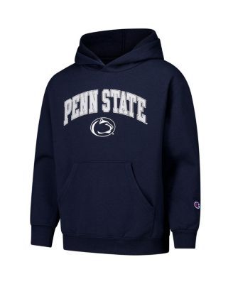 Big Boys and Girls Navy Penn State Nittany Lions Campus Pullover Hoodie