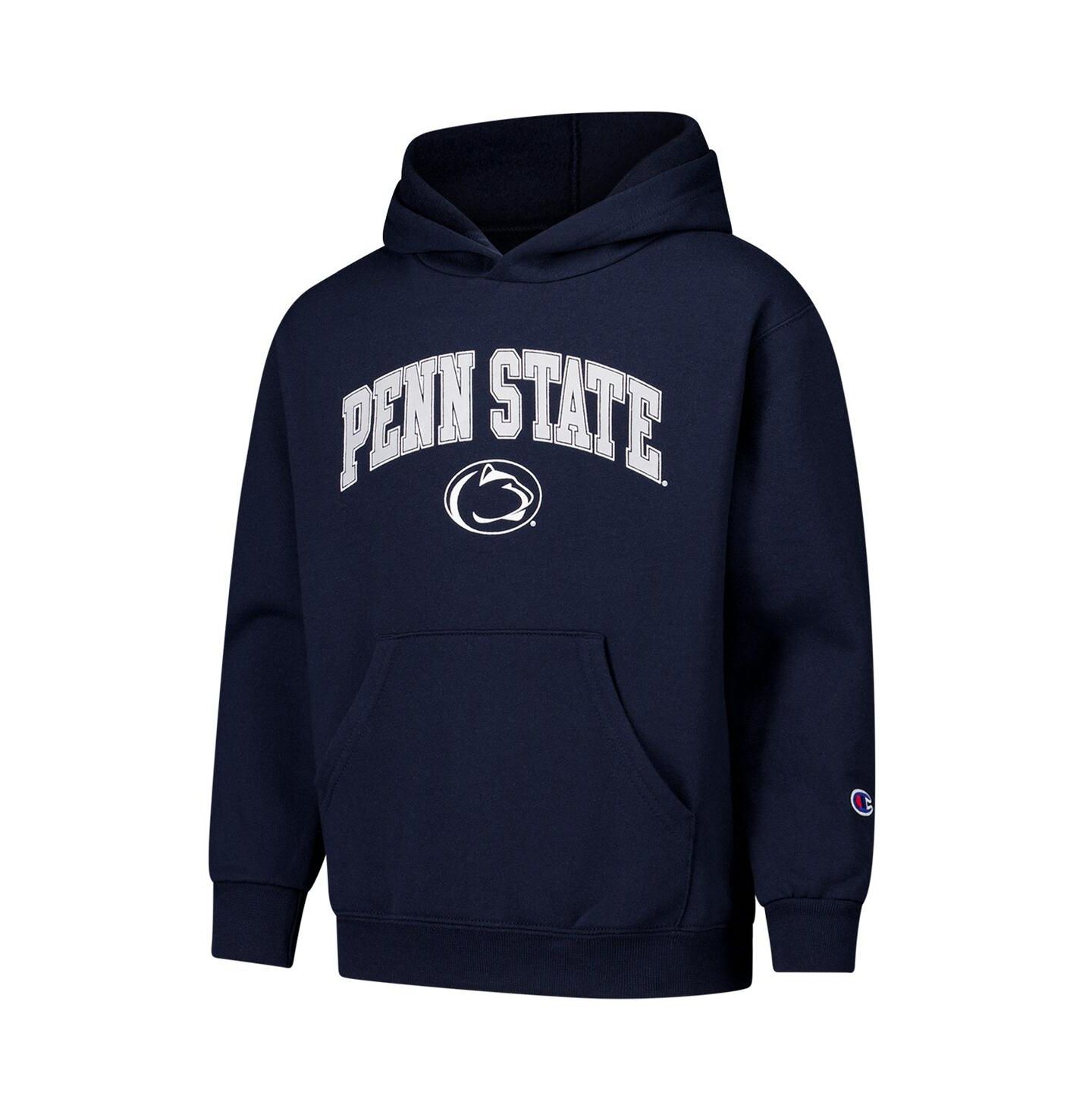 Детское худи Champion Navy Penn State Nittany Lions Campus Pullover — фото 3