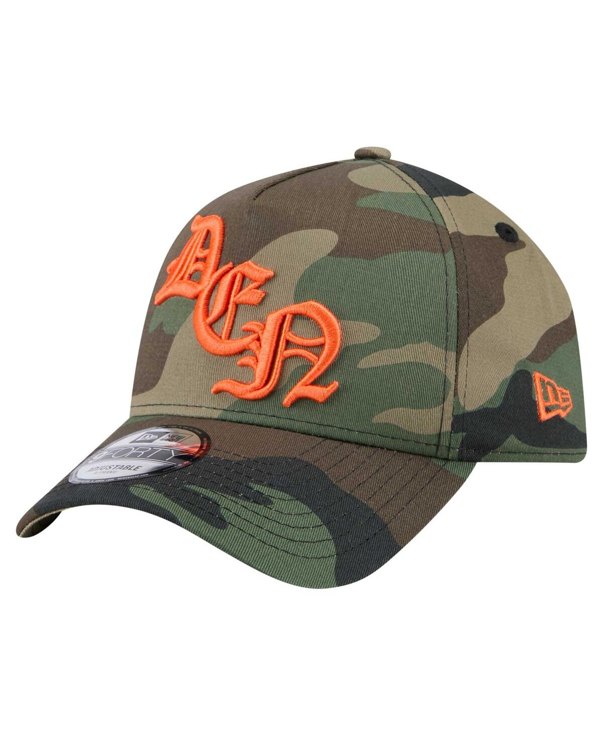 NEW ERA MEN'S CAMO DENVER BRONCOS MYSTIC CAMO A-FRAME 9FORTY ADJUSTABLE HAT 