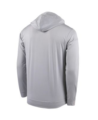 Men's White Los Angeles Dodgers 2024 World Series Champions Seabreeze Half-Zip Hoodie