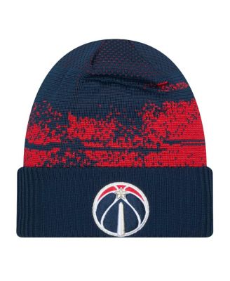 New Era - Men's Navy Washington Wizards Tip-Off Cuffed Knit Hat