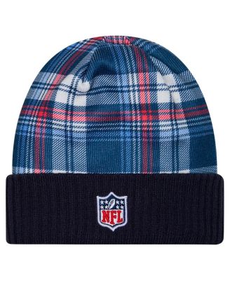 Men's Navy Tennessee Titans Sideline Statement Cuffed Knit Hat