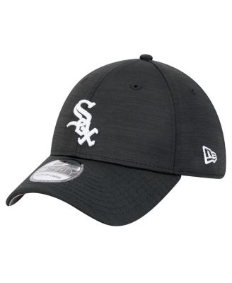 New Era - Men's Black Chicago White Sox Tech 39THIRTY Flex Hat