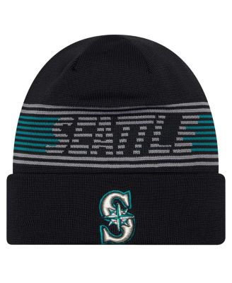 New Era - Men's Navy Seattle Mariners Authentic Collection Cuffed Knit Hat
