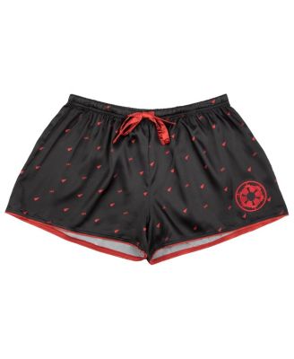 Women's Black Star Wars Imperial Robe Shorts Pajama Set