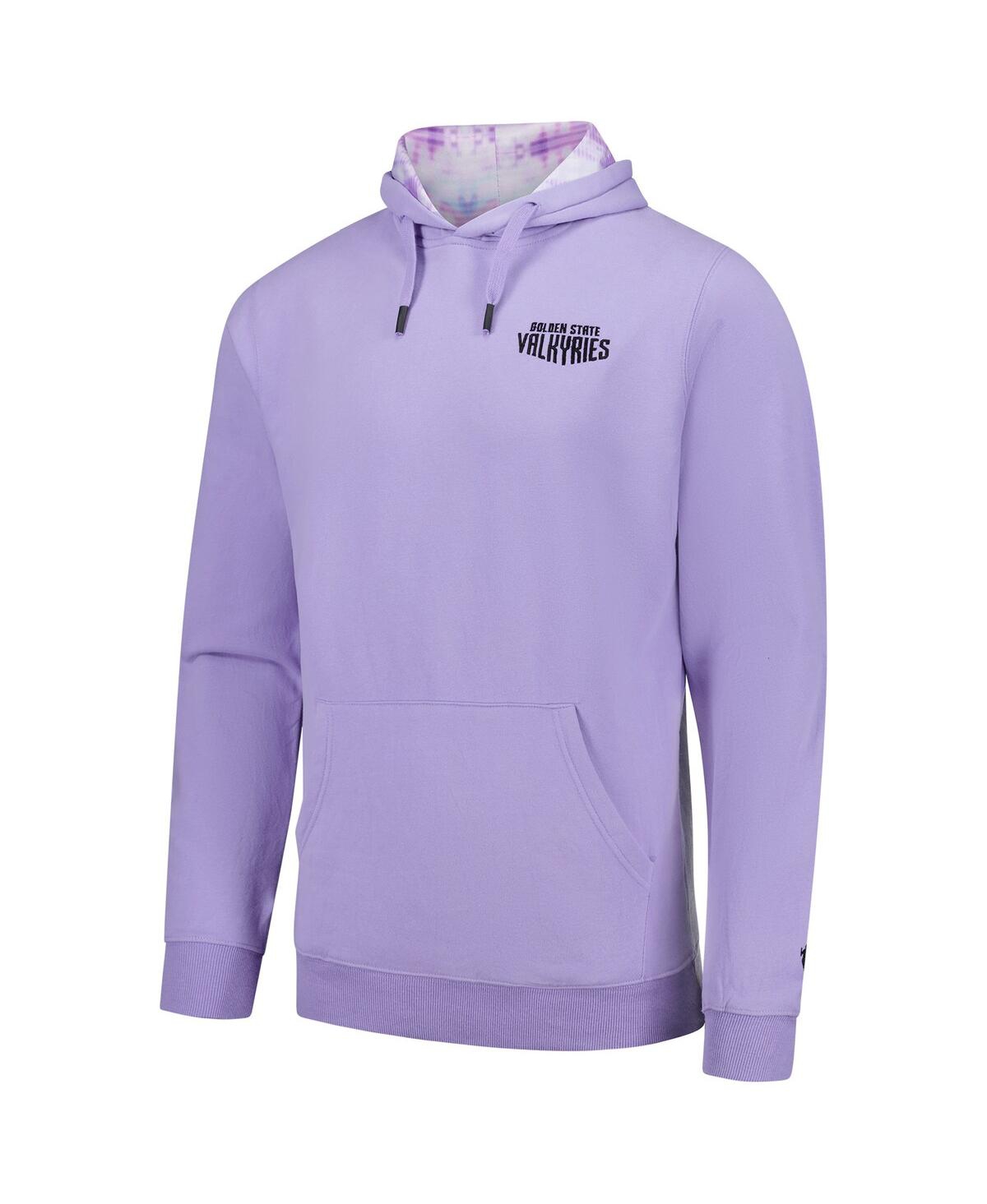 Fisll Men's And Women's Violet Golden State Valkyries Fleece Pullover Hoodie In Violet