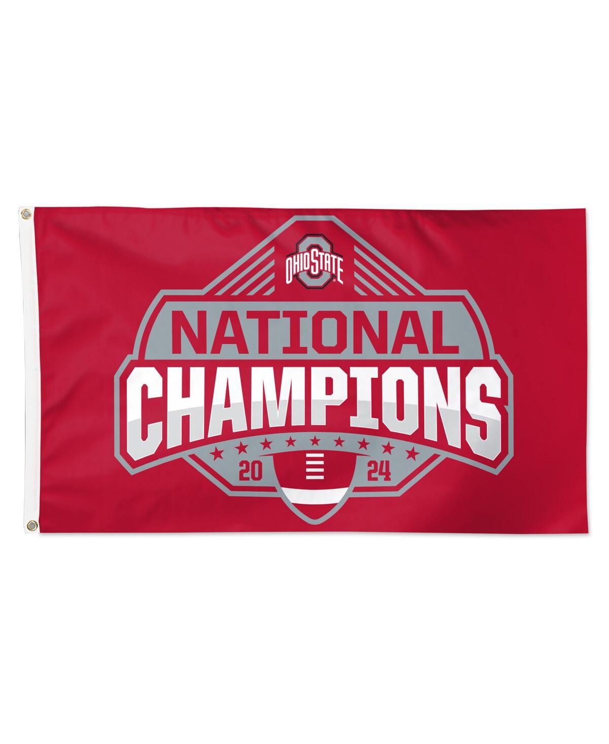 Wincraft Ohio State Buckeyes College Football Playoff 2024 National Champions 3' X 5' Single-sided Deluxe Fla In No Color