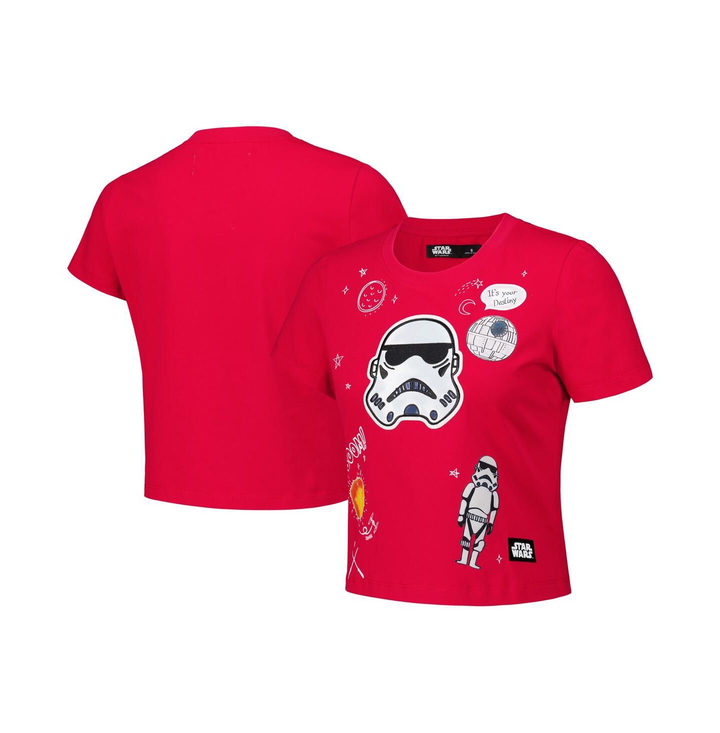 Женская футболка Freeze Max Red Star Wars Babydoll Cropped — фото 1
