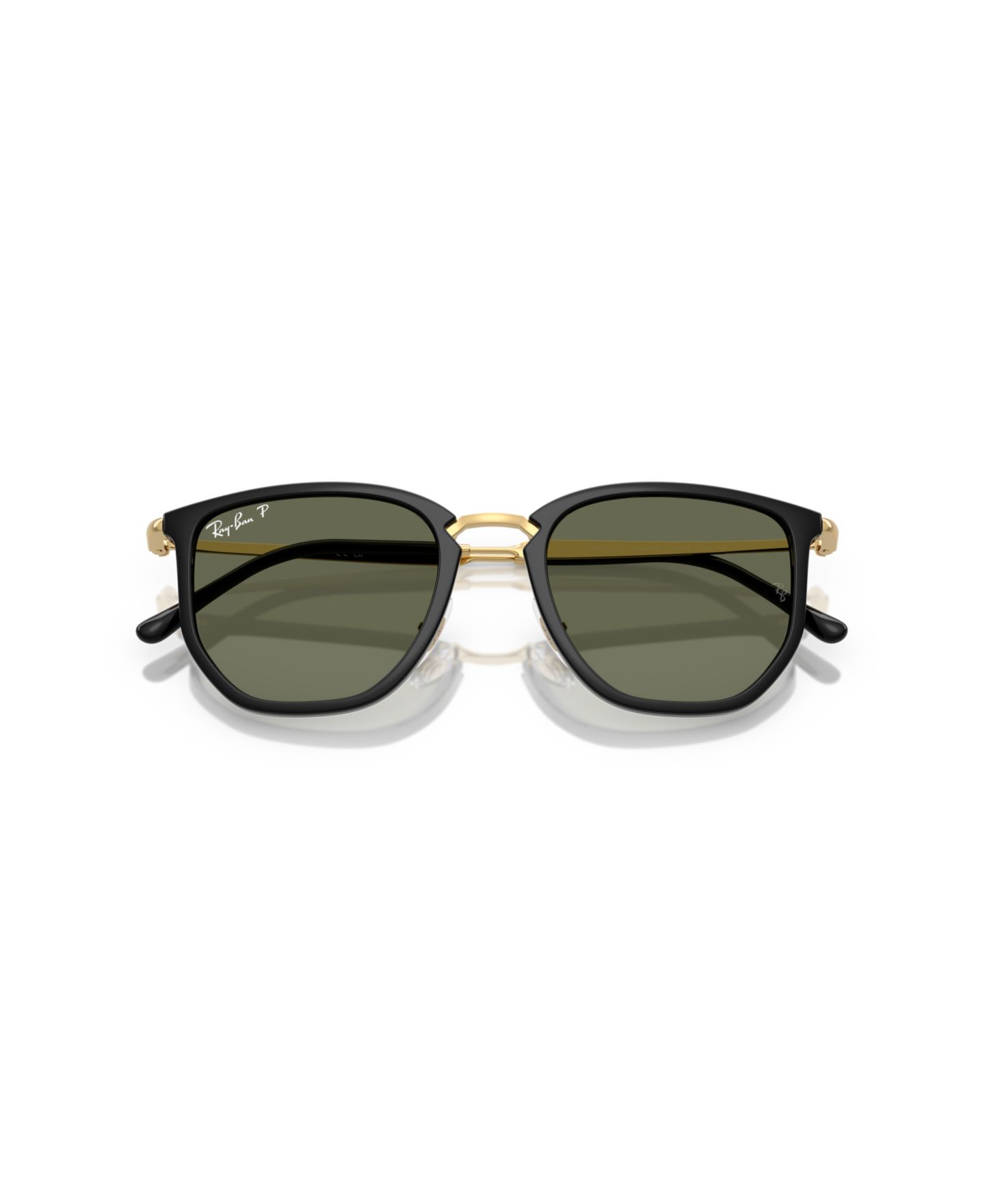 Солнцезащитные очки Ray-Ban Unisex Polarized Sunglasses, RB4451, цвет: Чёрный — фото 2
