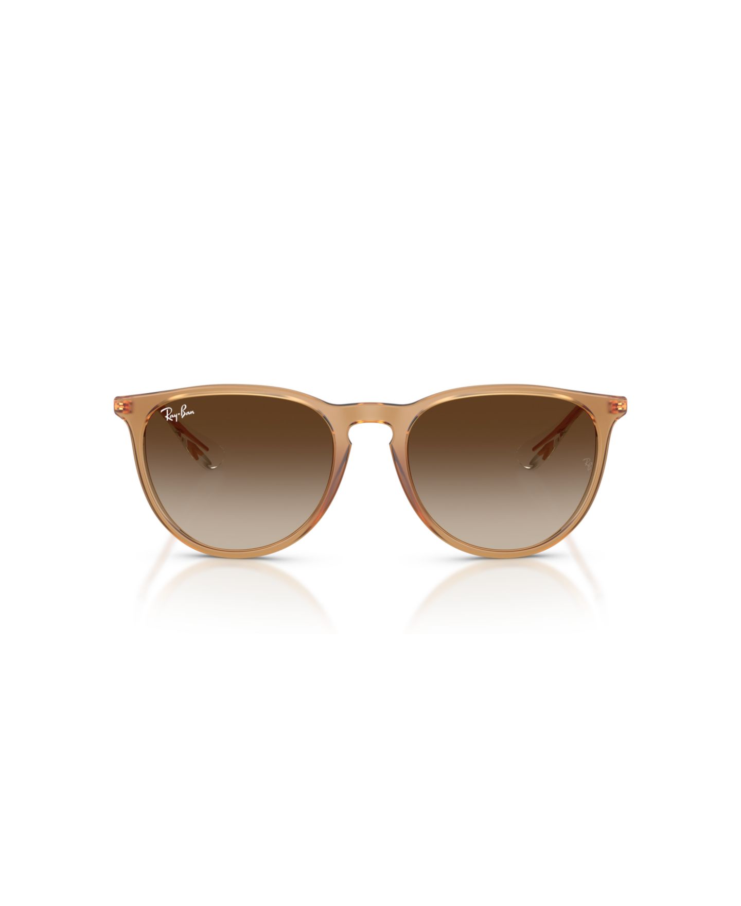 Женские солнцезащитные очки Ray-Ban Erika Classic Sunglasses, RB4171, цвет: Каучуковый бежевый — фото 5