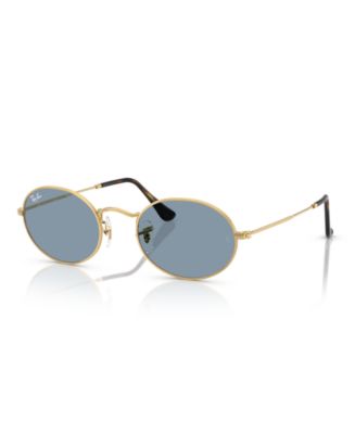 Ray-Ban Unisex Oval Metal Sunglasses, RB3547 - Macy's