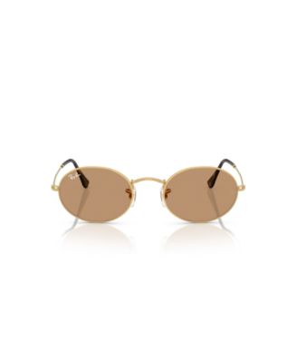 Unisex Oval Metal Sunglasses, RB3547