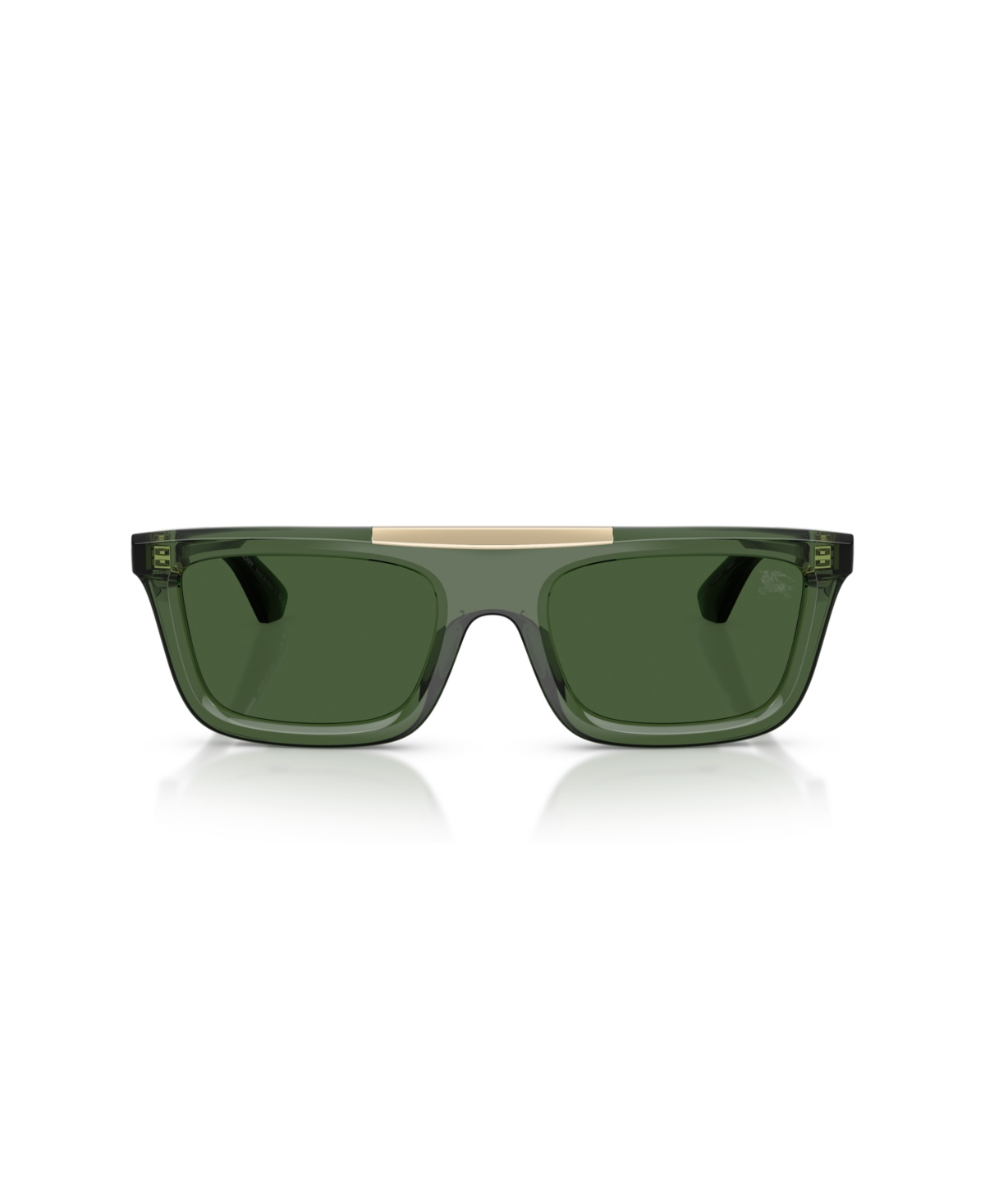 Burberry Rectangle-frame Sunglasses In Green