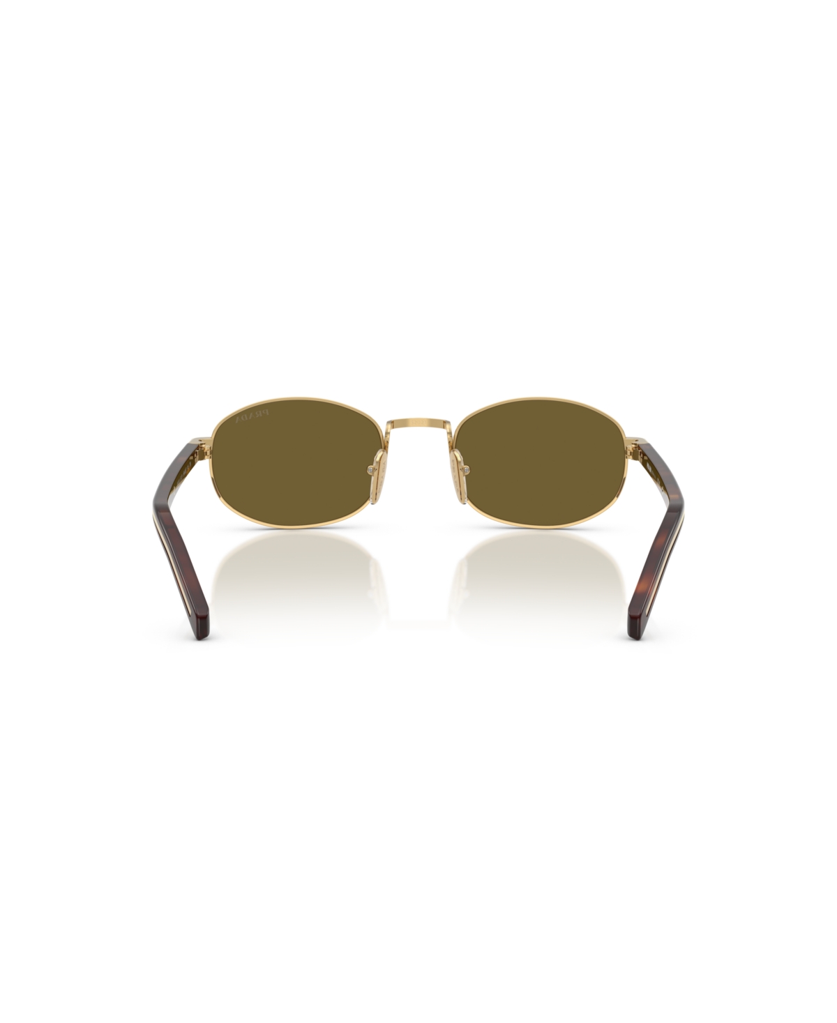 Prada Woman Sunglasses Pr B53s In Gold