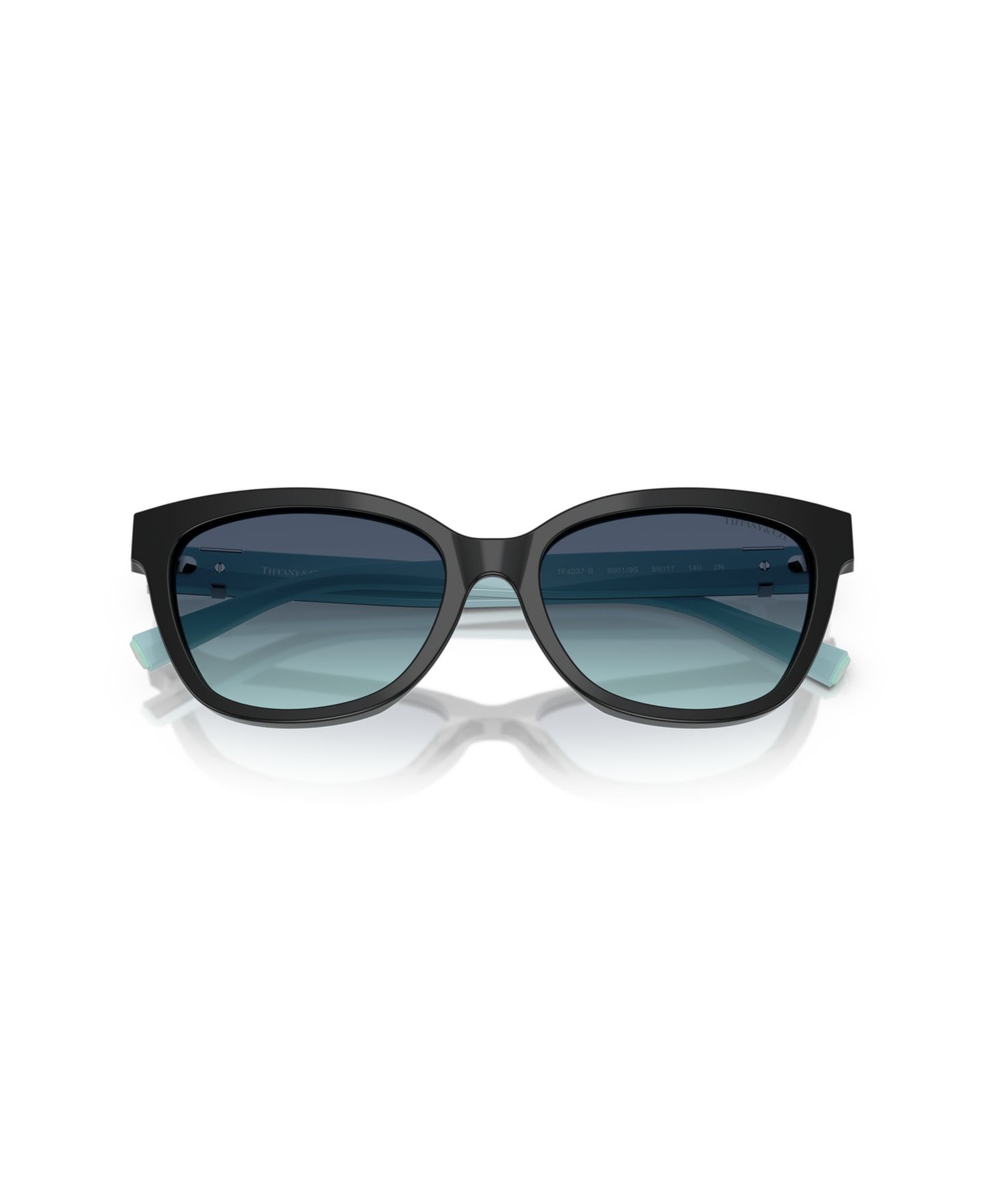 Женские солнцезащитные очки Tiffany & Co. Large Sunglasses, TF4237B, цвет: Чёрный — фото 2