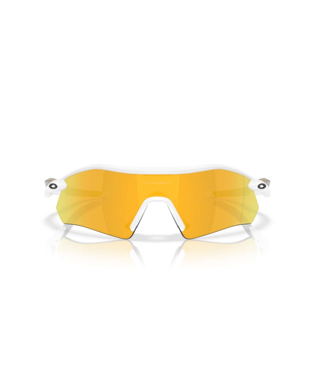 Oakley Unisex Radar Plate Polarized Sunglasses, Oo9495d In Polished White