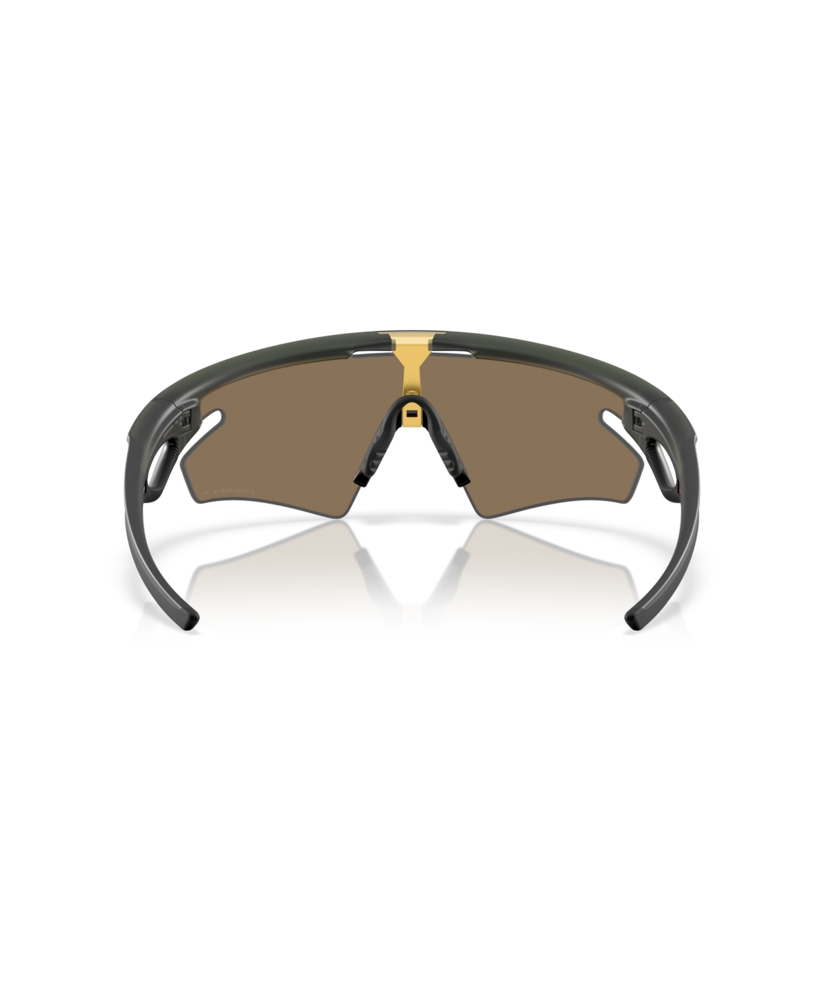 Shop Oakley Unisex Sphaera Slash Polarized Sunglasses, Oo9499 In Matte Olive Ink