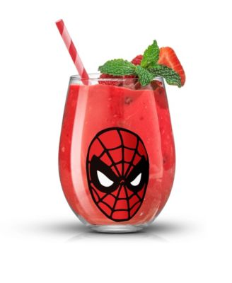 Marvel Heroes Stemless Drinking Glasses, Set of 4