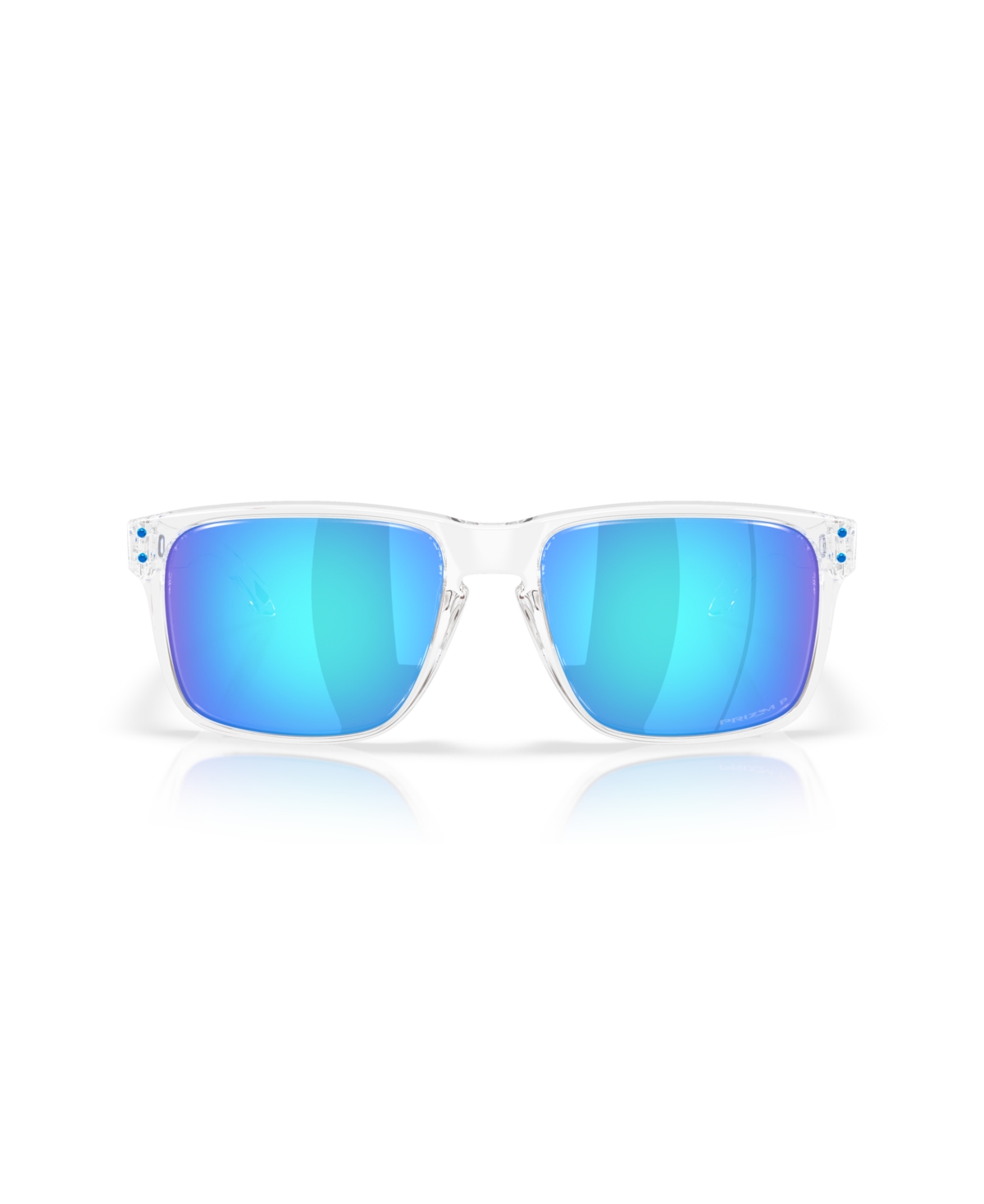 Oakley Unisex Holbrook Xxl Polarized Sunglasses, Oo9487 In Polished Clear