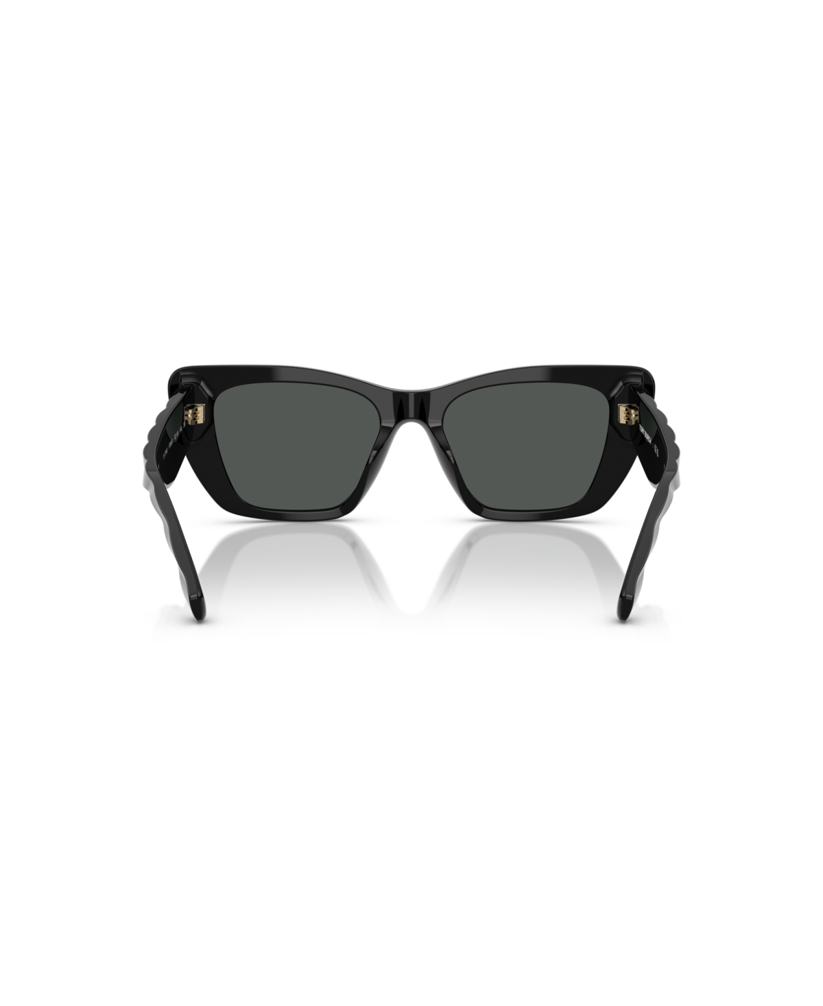 Tory Burch Ty7216u Cat-eye Acetate Sunglasses In Black