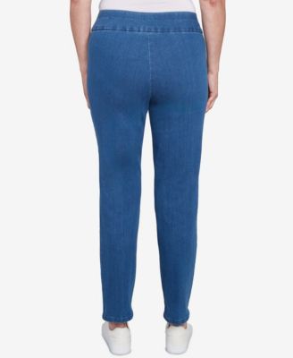 Women's Super Stretch Mid- Rise Average Length Denim Pant