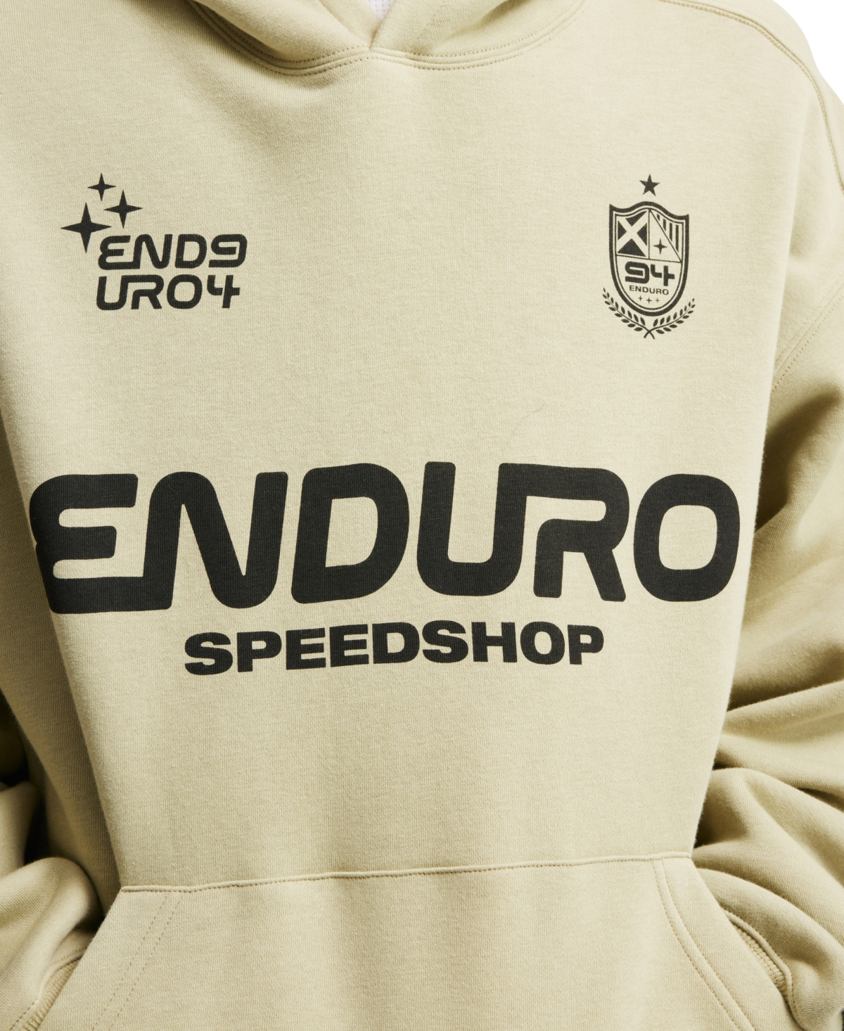 Shop Cotton On Men's Box Fit Graphic Hoodie In Elm