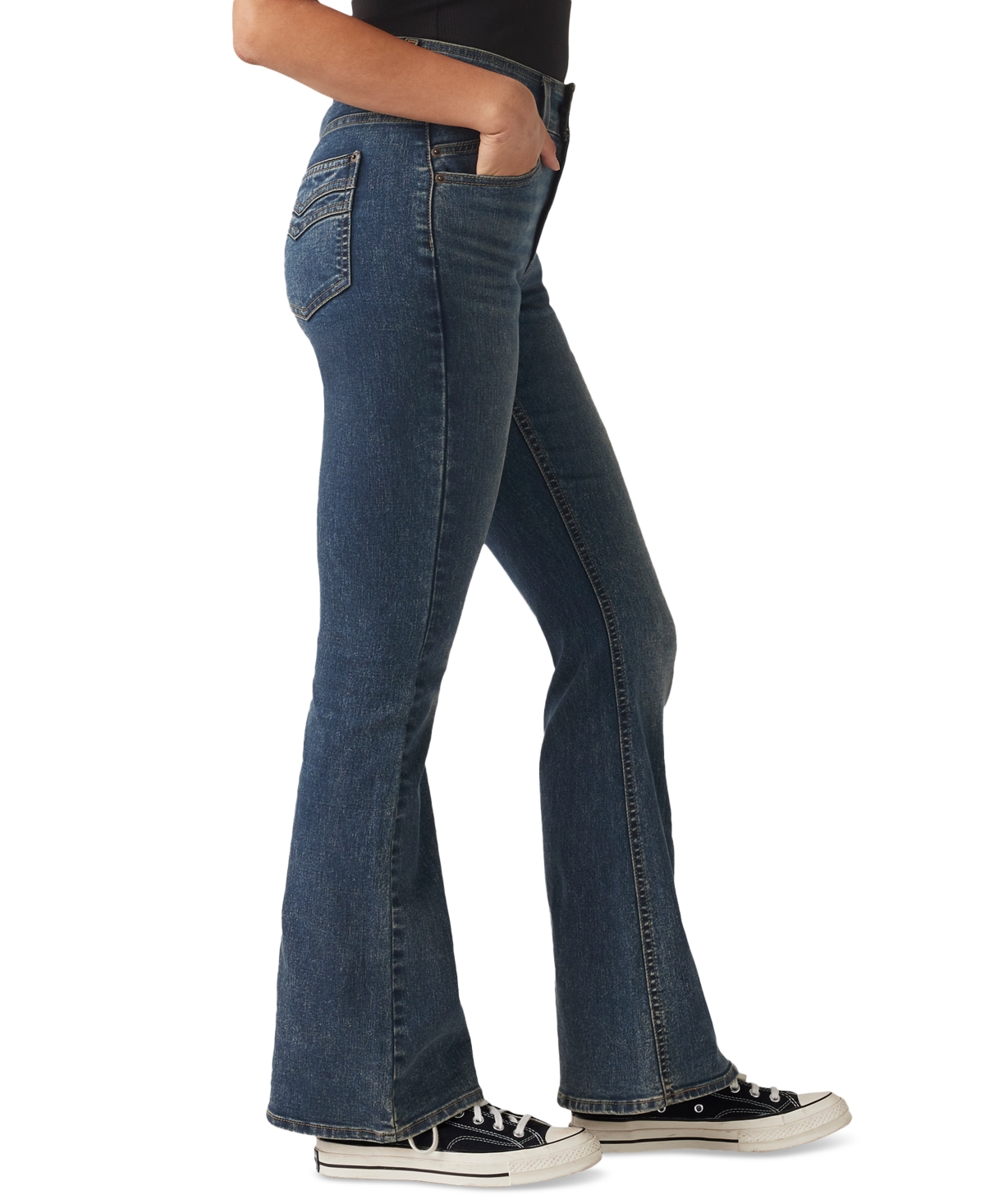 Levi's Retro 726 High Rise Flare Women's Jeans 28x32 In Around The Bend