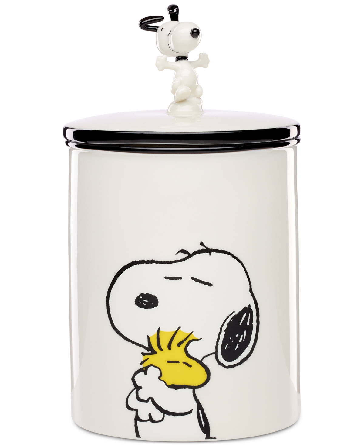 Lenox Chef Snoopy Porcelain Small Canister In Multi
