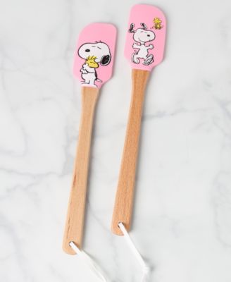 Chef Snoopy Pink Spatulas, Set of 2