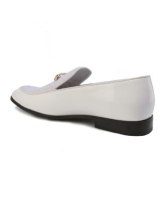 Men's Velvet & Patent Leather Slip On Dress Loafer