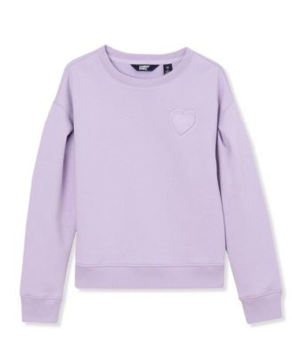 Girls Knit Crewneck Sweatshirt