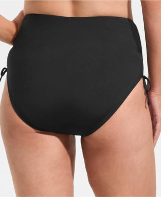 Plus Size High Waisted Adjustable Bikini Bottoms