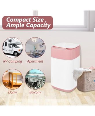 8lbs Portable Fully Automatic Washing Machine with Drain Pump