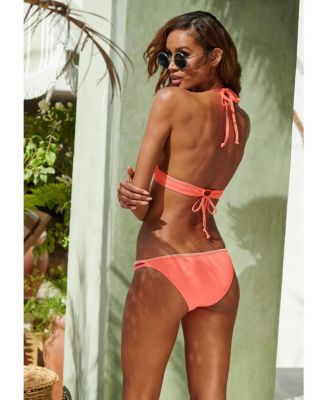 Women's Strappy Cheeky Bikini Swimsuit Bottom
