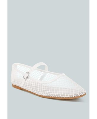 Womens Averona Mesh Mary Jane Flats