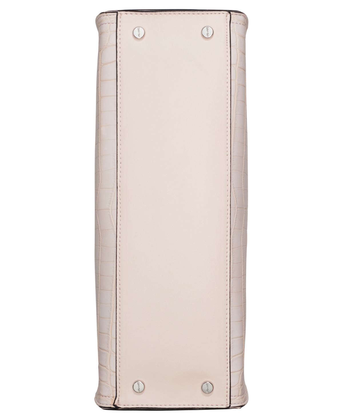 CALVIN KLEIN QUILL SOFT CROCO SHOULDER 