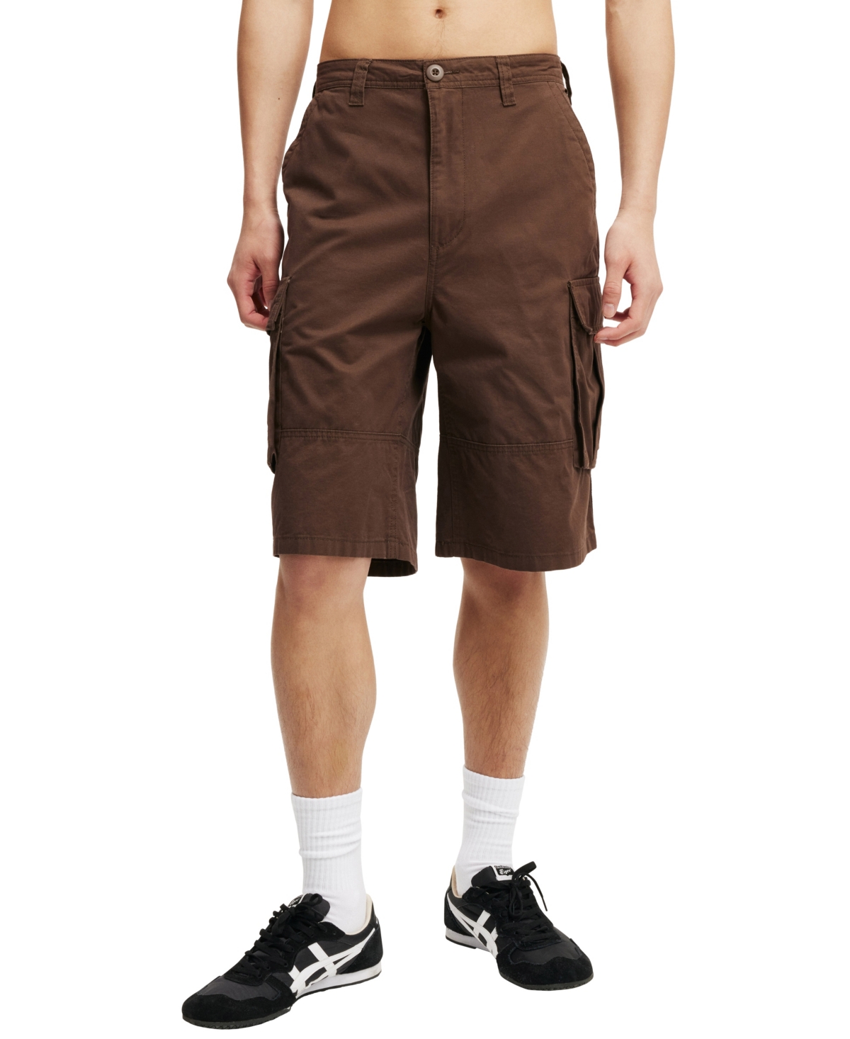 COTTON ON MEN'S BAGGY CARGO SHORTS 