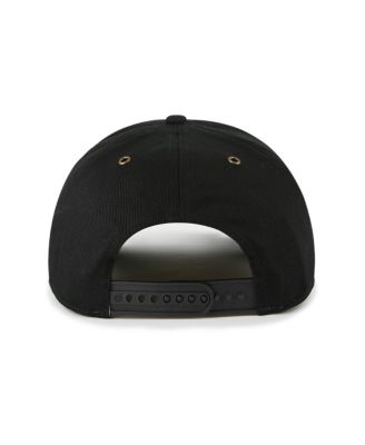 Men's Black Boston Bruins Old Time Hockey Rafter Sure Shot Hitch Adjustable Hat